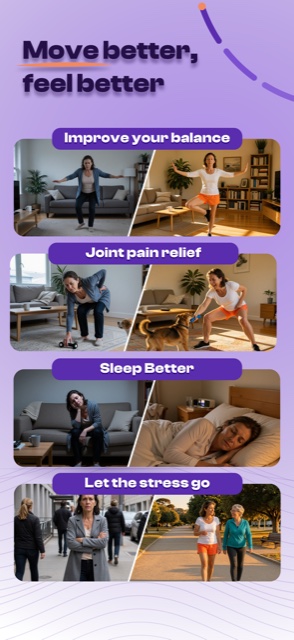 Visuel Taiji « Move better, feel better » : équilibre, douleurs articulaires, sommeil, stress.